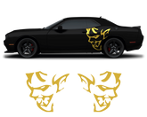 Dodge Challenger Demon Side Graphics